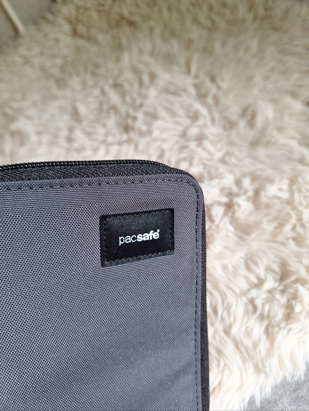 Pacsafe Slate Gray Anti-Theft Travel  Wallet